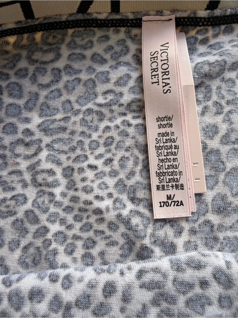 Victoria’s Secret Cotton Leopard Print Shortie Panty